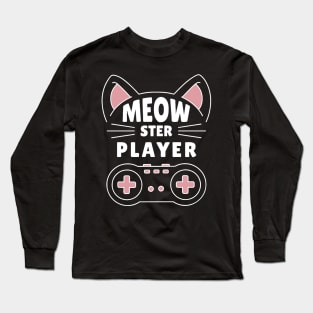 MEOW-ster player Long Sleeve T-Shirt